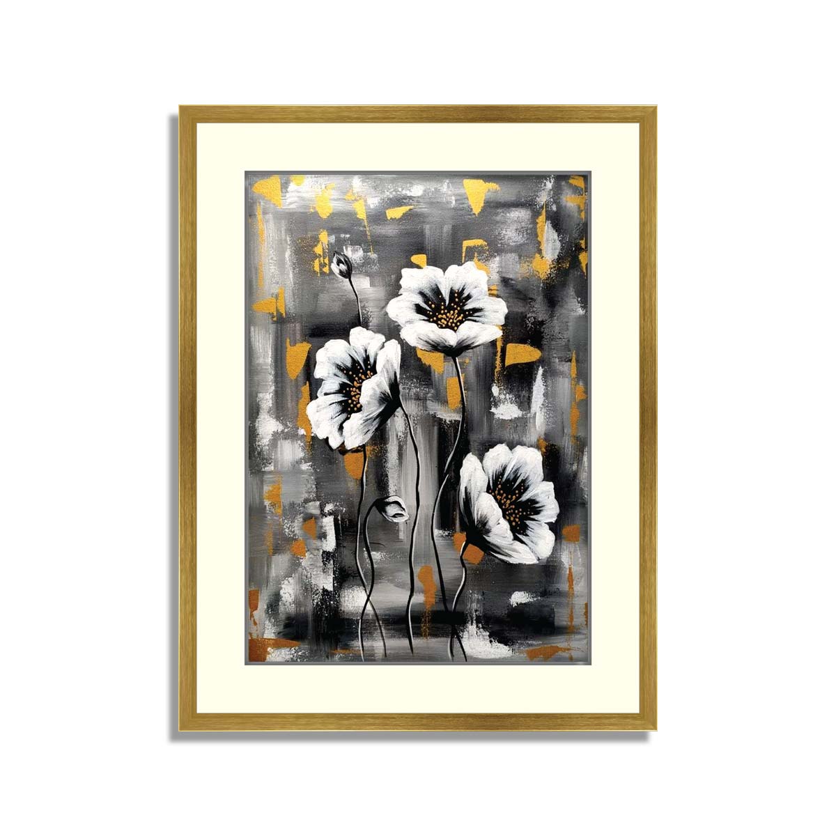Set of 6 Floral Framed Art Floral Framed Wall Art Framed Art Framer