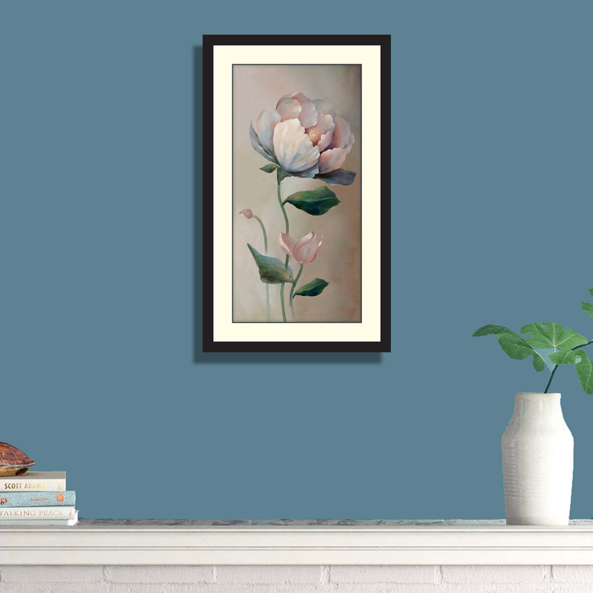 Set of 6 Floral Framed Art Floral Framed Wall Art Framed Art Framer