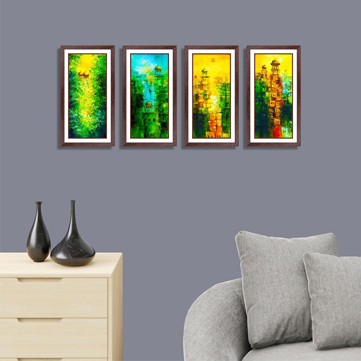 Set of 4 Old City Frames 02 – Framer