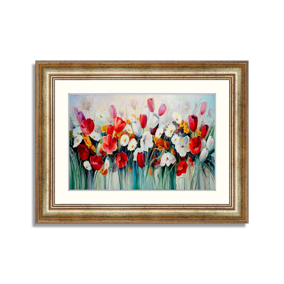 Flower Abstract Frame Abstract Flower Art – Framer