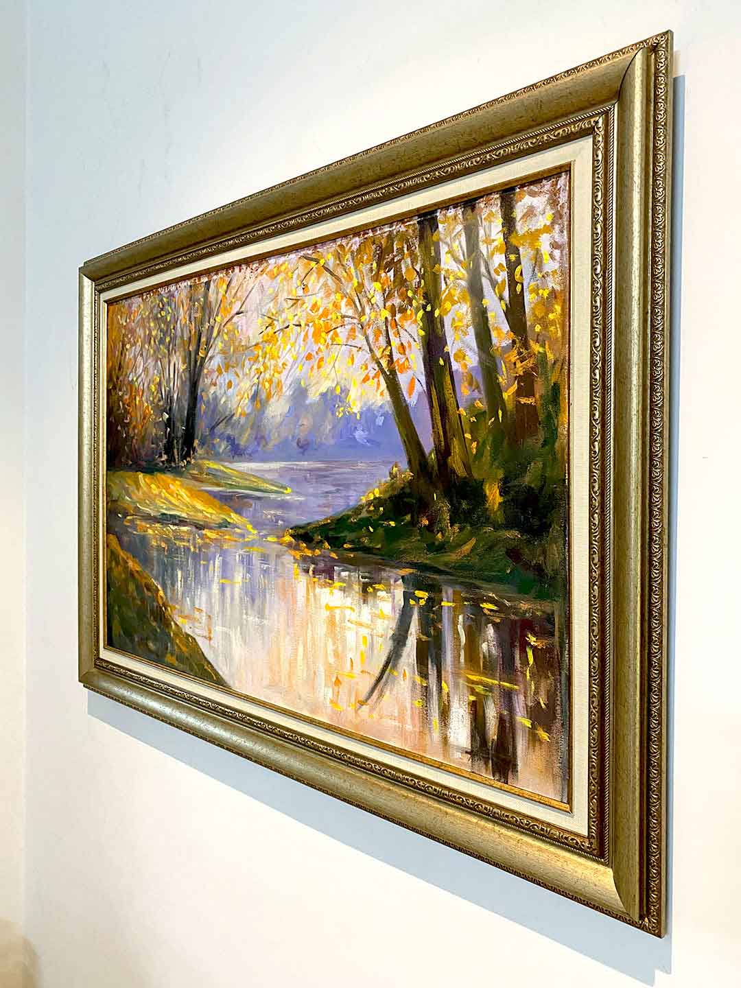 Landscape Oil painting on canvas – Framer