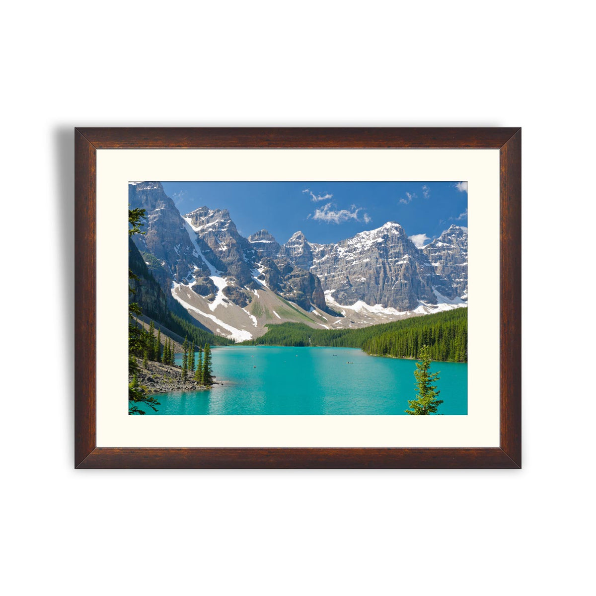 Majestic mountain lake in Canada – Framer