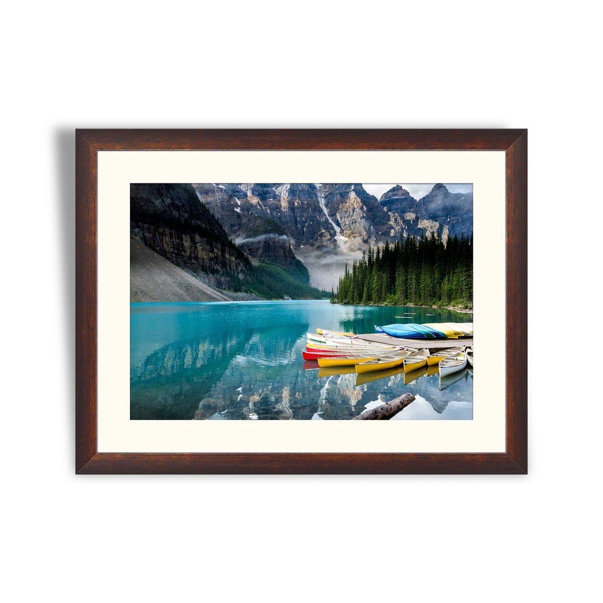 Moraine lake in Banff National park, Canada – Framer