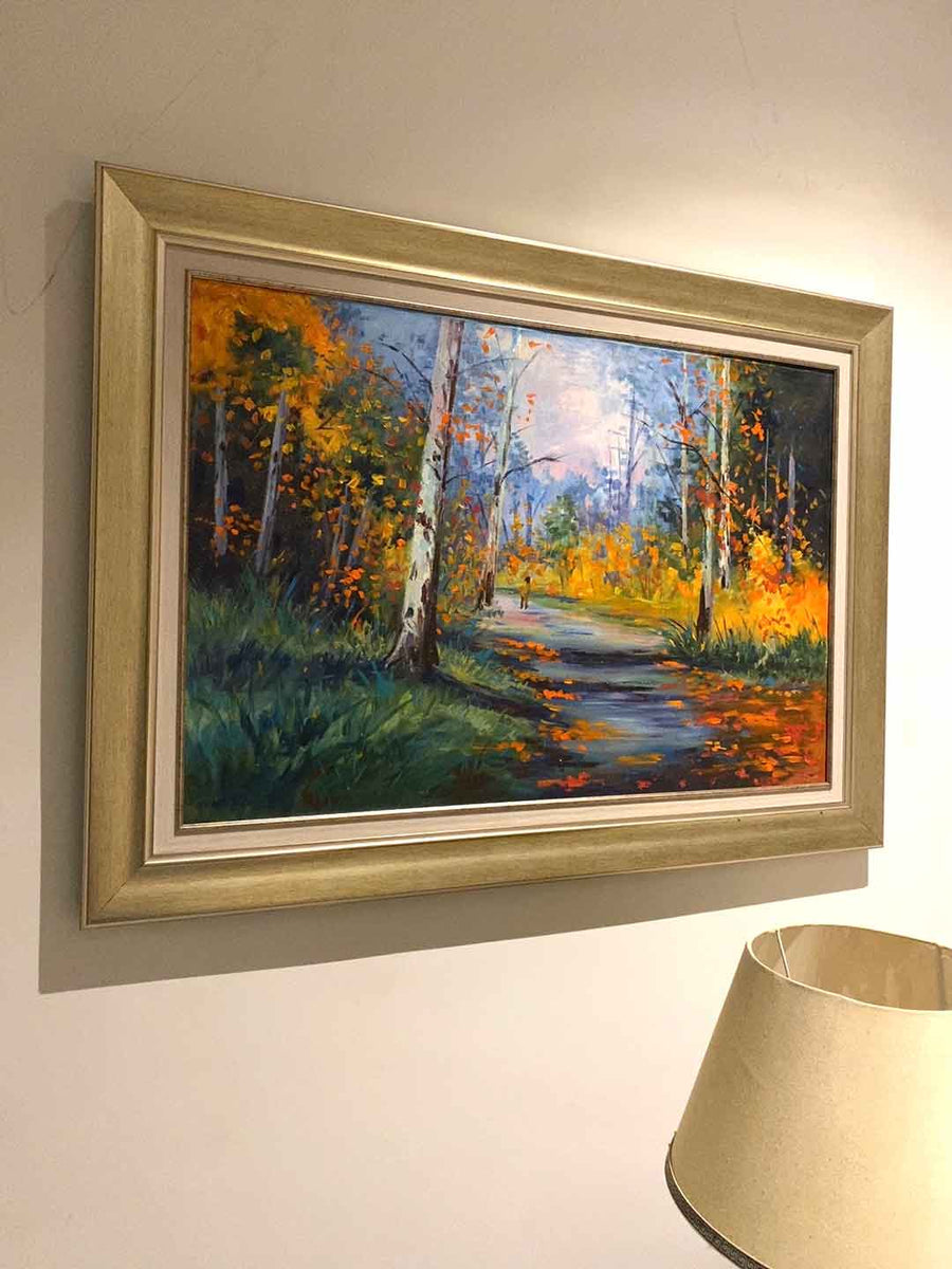 Landscape Painting-Oil Painting on Canvas – Framer