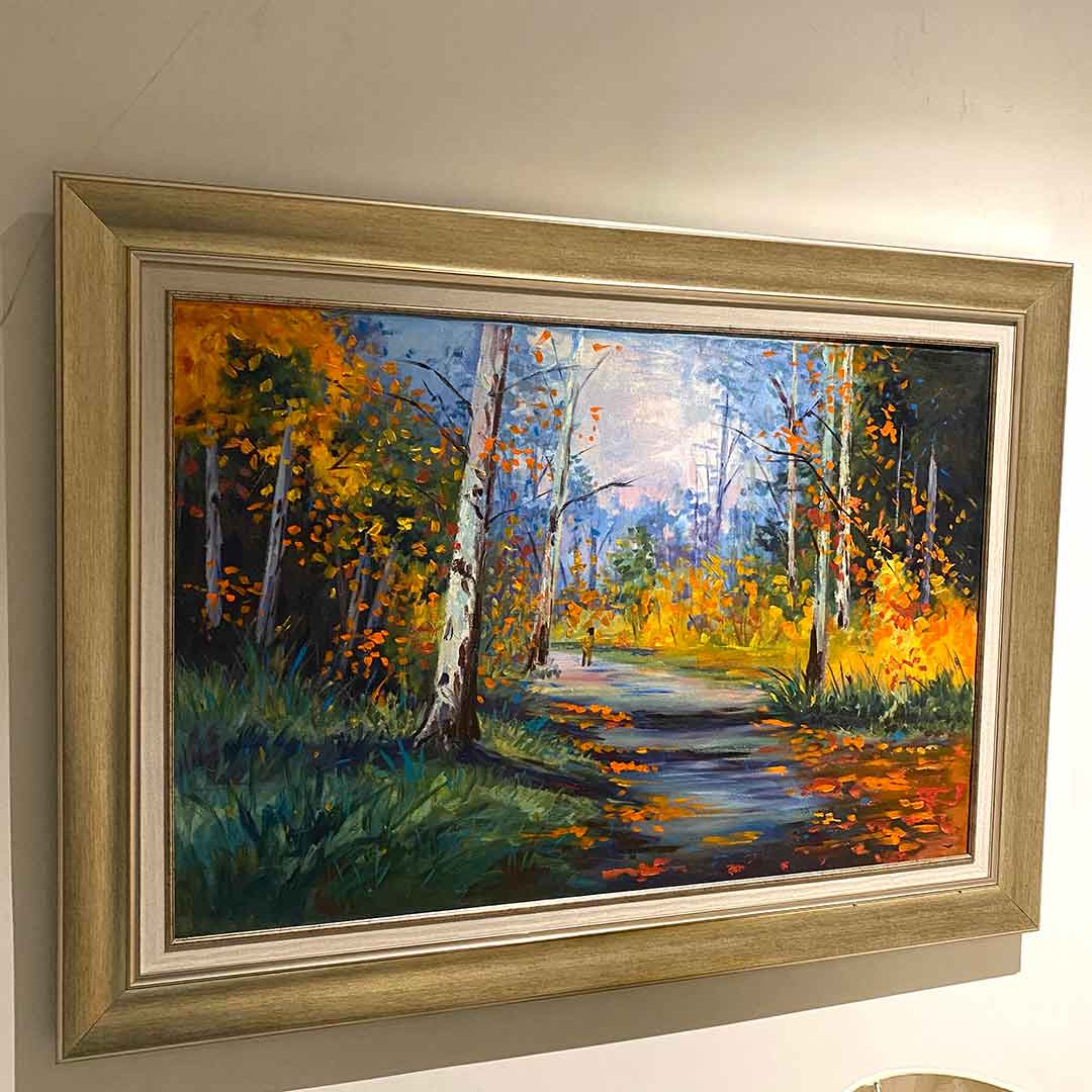 Landscape Painting-Oil Painting on Canvas – Framer