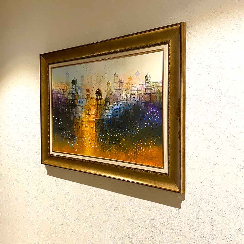 Handmade Abstract Painting Frame | Custom Frames Online – Framer