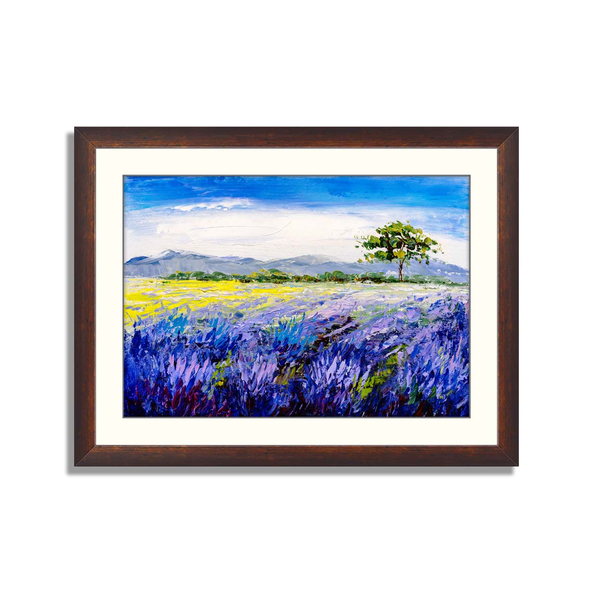 Lavender Field at Provence, France Frame | Framer.pk