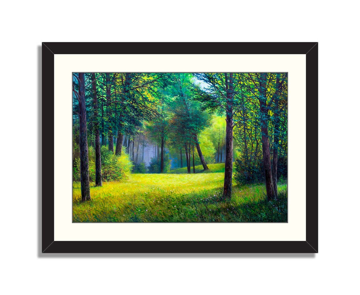 Forest Frame Design | Colorful Summer Forest Frame - Pak – Framer