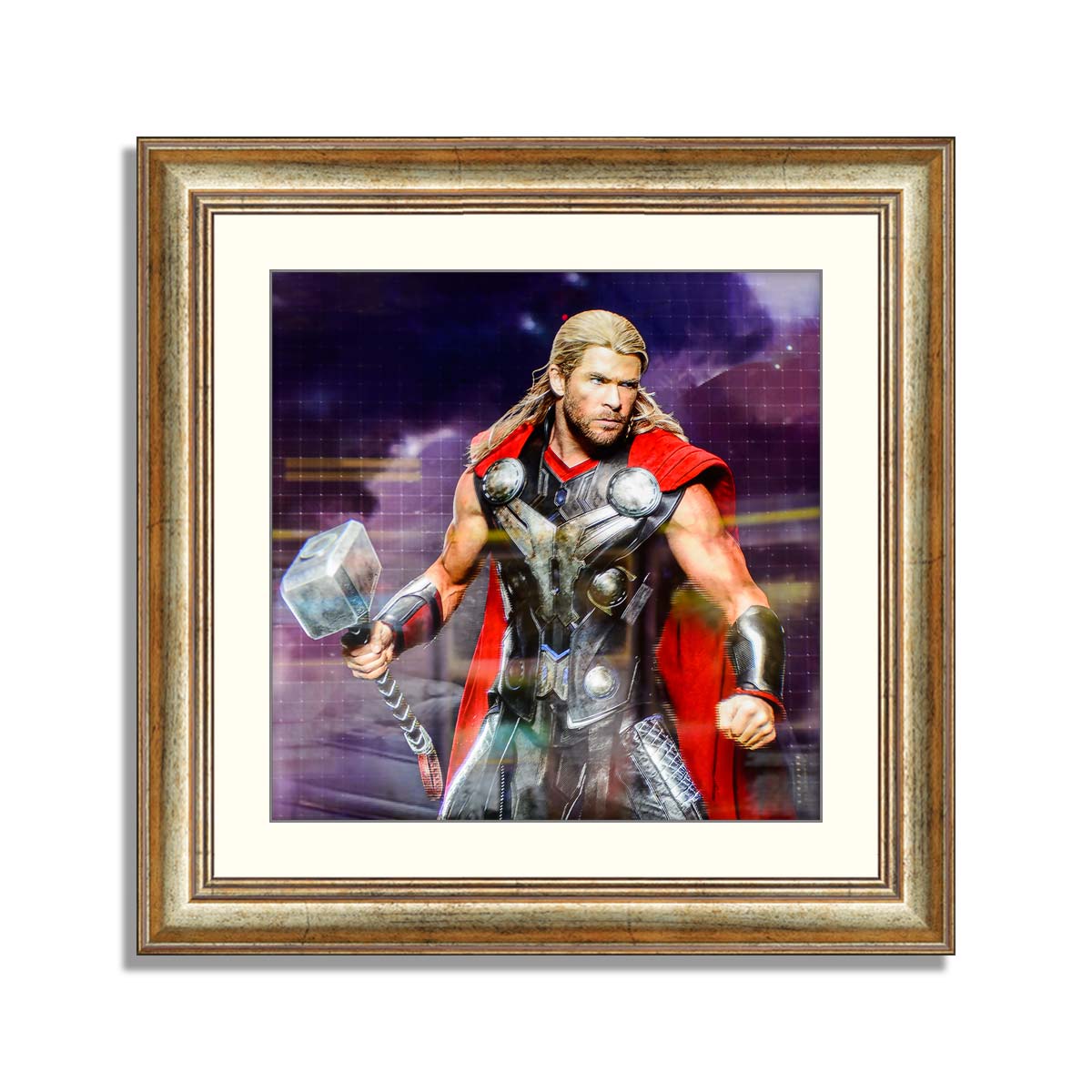 Thor Frame Thor on The Screen Avengers Station Frame | Framer.pk